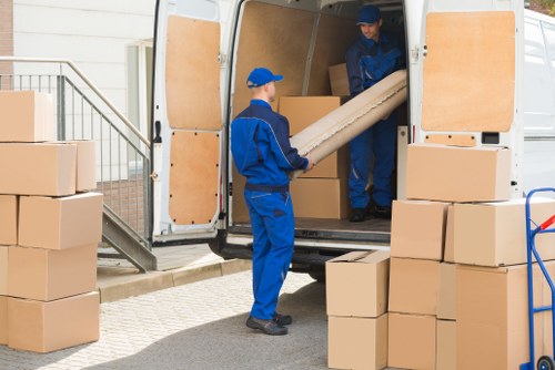 Professional furniture removals in South Kensington with careful loading