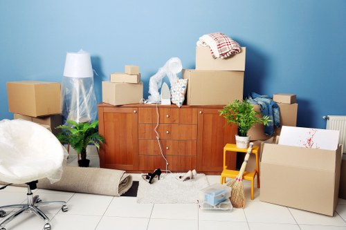 Careful packing and furniture handling for a South Kensington home move