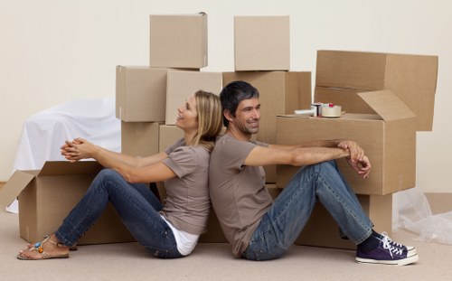 Careful packing and loading for house removals in Southkensington