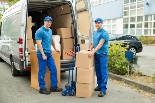 Small business and office moving service in South Kensington