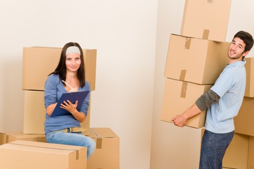 Professional business relocation setup in a South Kensington commercial property